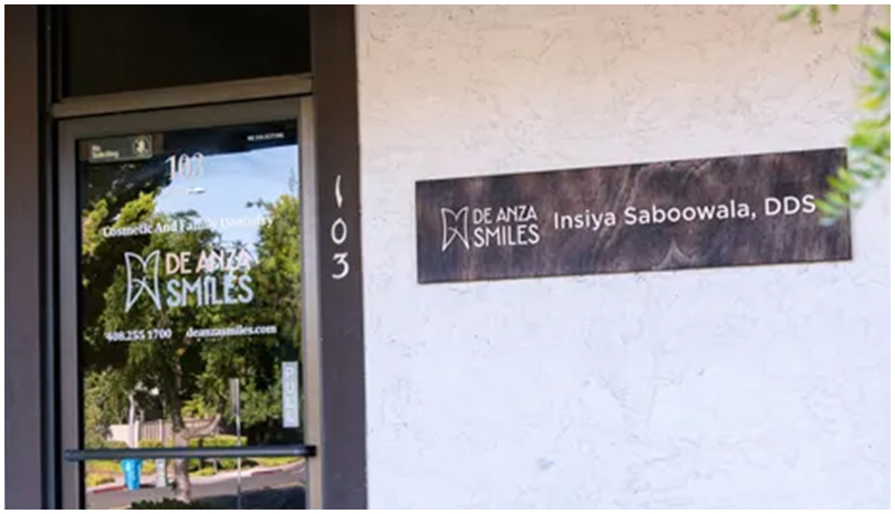 De Anza Smiles entrance Cupertino